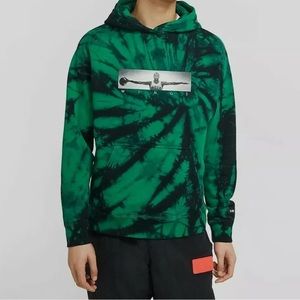 Nike Air Jordan Wings Chicago Collaborators Hoodie (Green, Large)